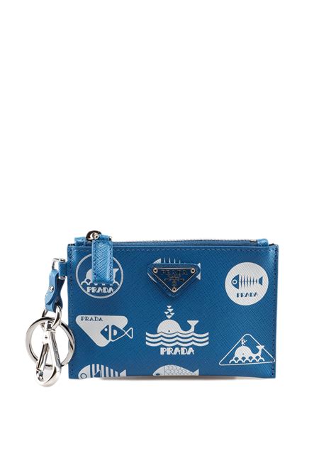 prada card holder on chain|card holder Prada whale.